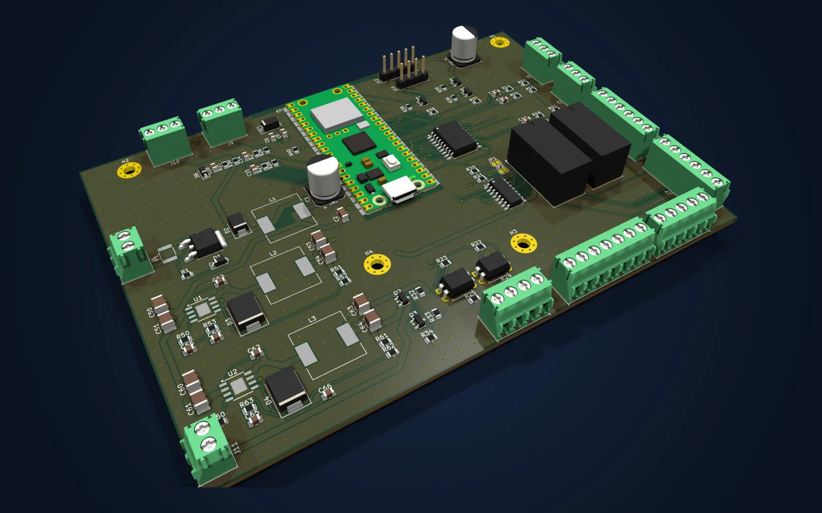 A Pico 2 W controller board: project cover
