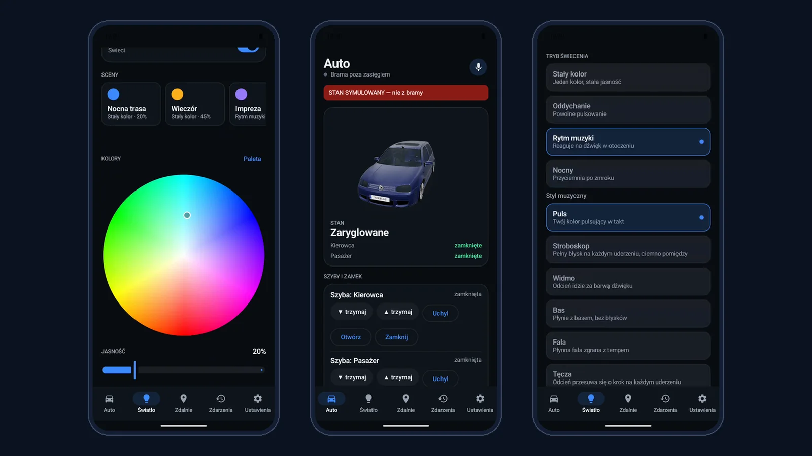 WireAmbi — car ambient lighting from the phone and Android Auto: project cover